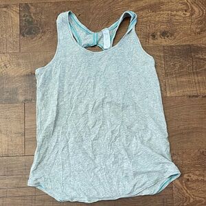 Girls ivivva by Lululemon gray tank sz 12